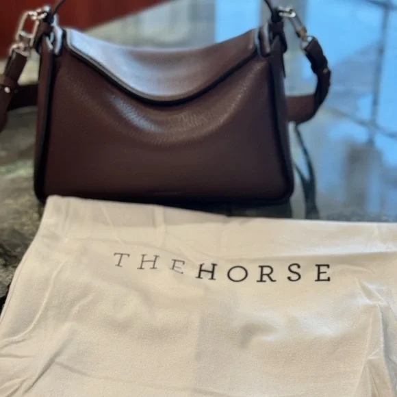 The Horse Rich Brown Leather Shoulder Bag - Picture 4 of 6